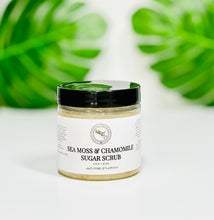 Load image into Gallery viewer, Sea Moss & Chamomile Sugar Scrub